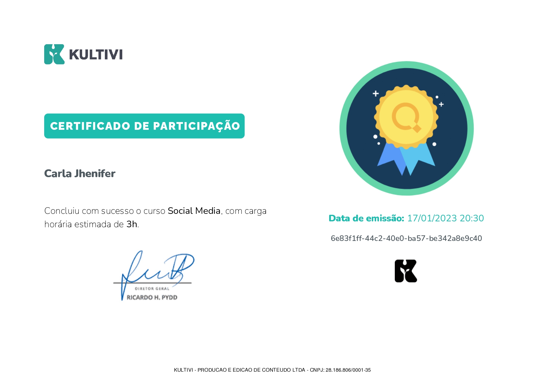 Certificado 1
